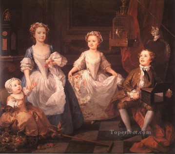 The Graham Children William Hogarth Oil Paintings